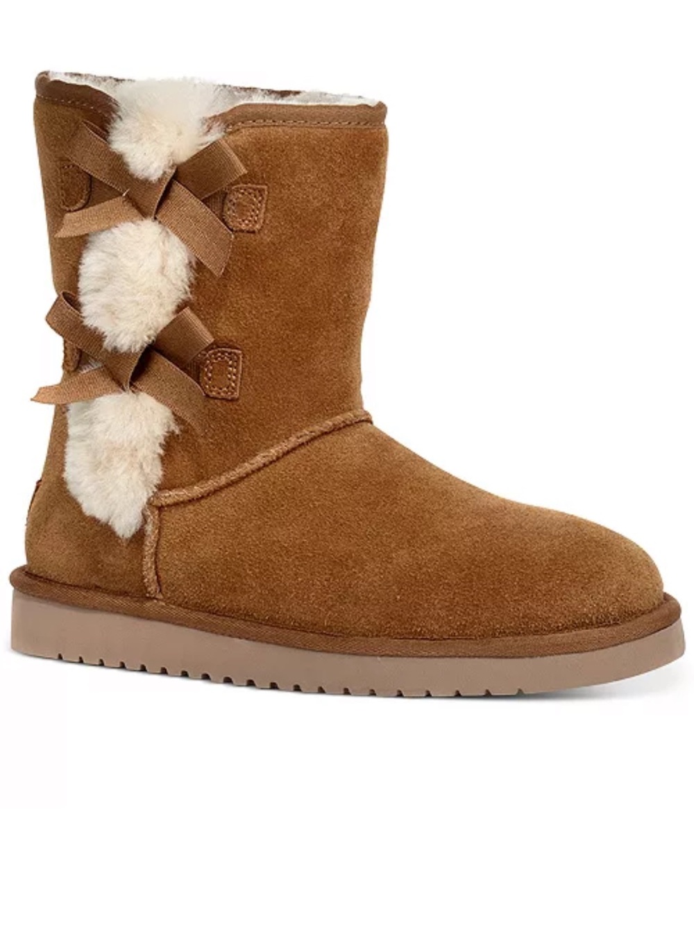 Koolaburra by UGG Tan Bow Boots – Size 8 – New Without Box